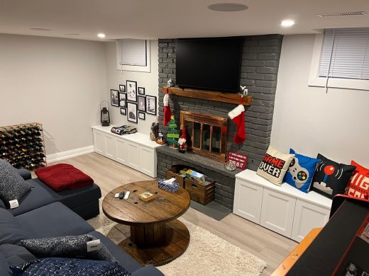 Basement/Living Room Reno